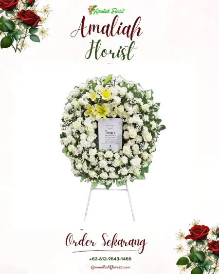 Krans Bunga Duka Wiromartan